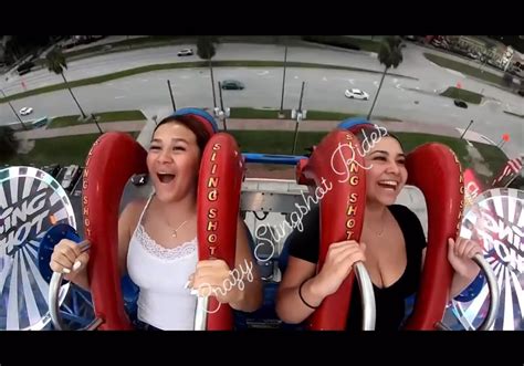 nipple slip on slingshot ride|Crazy Slingshot Rides Uncensored Slingshot And Other ...